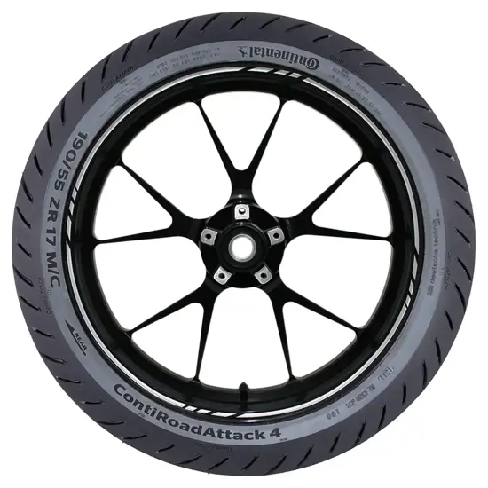 Continental ContiRoadAttack 4 Rear 190/55 ZR17 (75W) TL M/C 