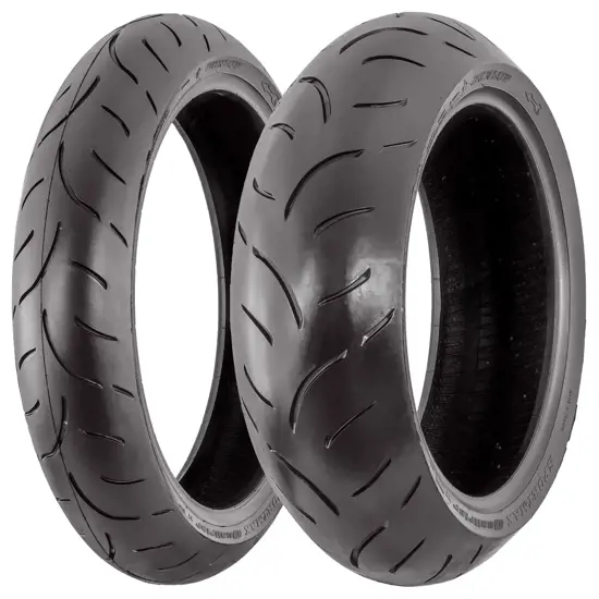 パーツ DUNLOP Sportmax Qualifier 200/50 ZR 17 Dunlop Sportmax Qualifier II Rear 200/50 ZR17 (75W) M/C (Austria)