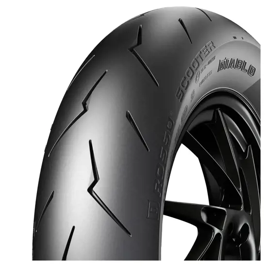 Pirelli 120 80 12 55P Diablo Rosso Scooter SC Rear 15306062