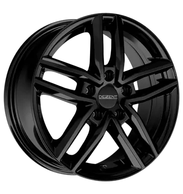 TR black 7 5x17 5x112 ET52 MB66 6