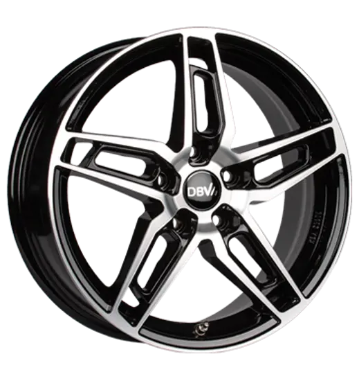 DBV DBV 5DS 005 black polished, front polished