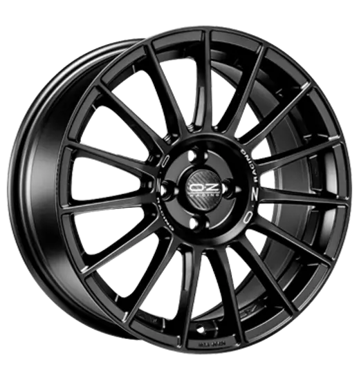 OZ-Wheels OZ-Wheels Superturismo LM MATT BLACK+SILVER LETTERING