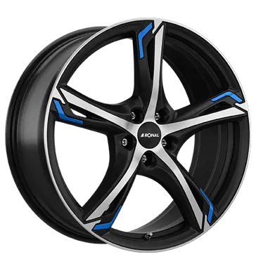 R62 Blue 7 5x17 5x100 ET42 MB68 0