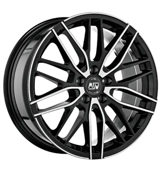 MSW MSW 72 GLOSS BLACK FULL POLISHED