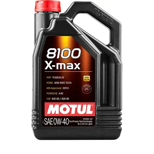 Motul 8100 X-MAX 0W-40 5 Litres
