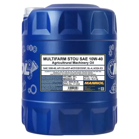 Mannol MN Multifarm STOU 10W-40 20 L | reifen.com