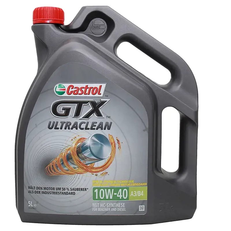 Castrol GTX UltraClean A3/B4 10W-40 5 Liter (Schweiz)