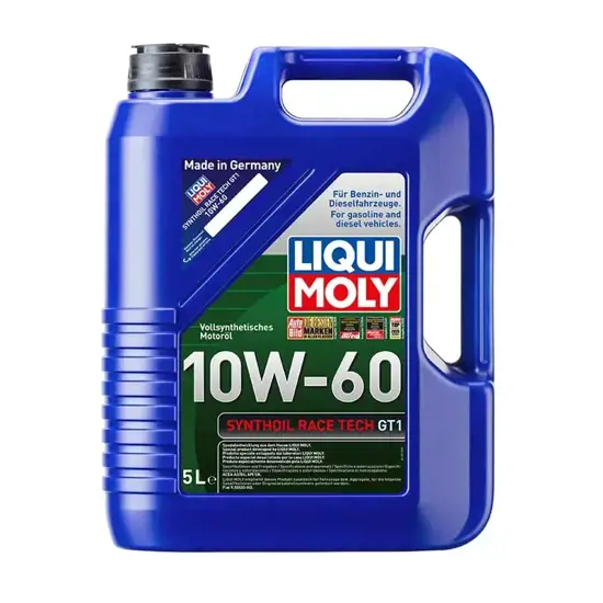 Liqui Moly Liqui Moly Synthoil Race Tech GT1 10W 60 5 Liter 15171958
