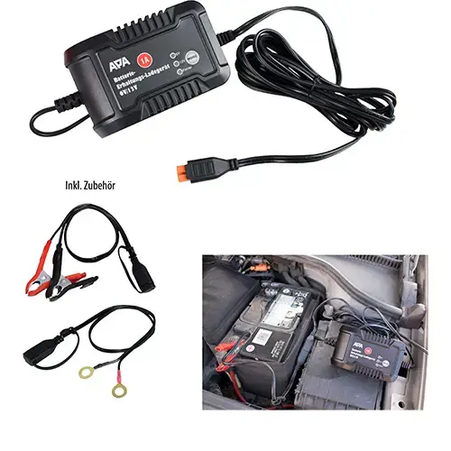 4-in-1-Autobatterie-Ladegerät 12 V 6 A Motorrad-Auto-Lithium-Säure-Batterie  Niedertemperatur-Aufladung