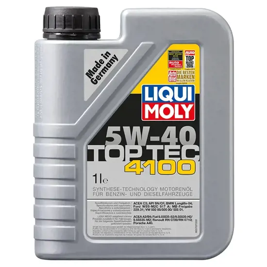 Liqui Moly Liqui Moly Top Tec 4100 5W 40 1 Liter 15171960