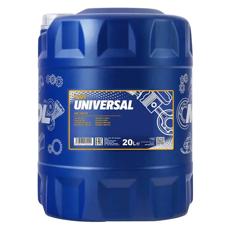 Mannol MN Universal 15W-40 20 L (Österreich) | reifen.com