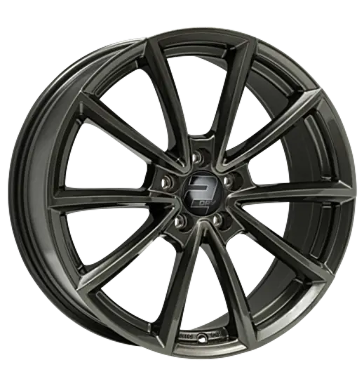 2DRV by Wheelworld 2DRV by Wheelworld WH28 Dark Gunmetal painted