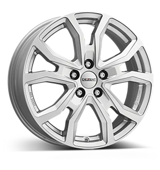 Dezent TV silver - 6,5x17 - ET 50 - LK 5x112 | reifen.com
