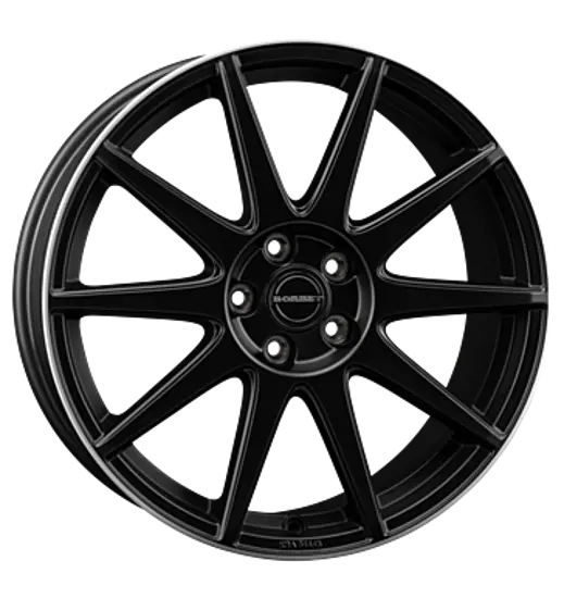 Borbet Borbet GTX black matt rim silver