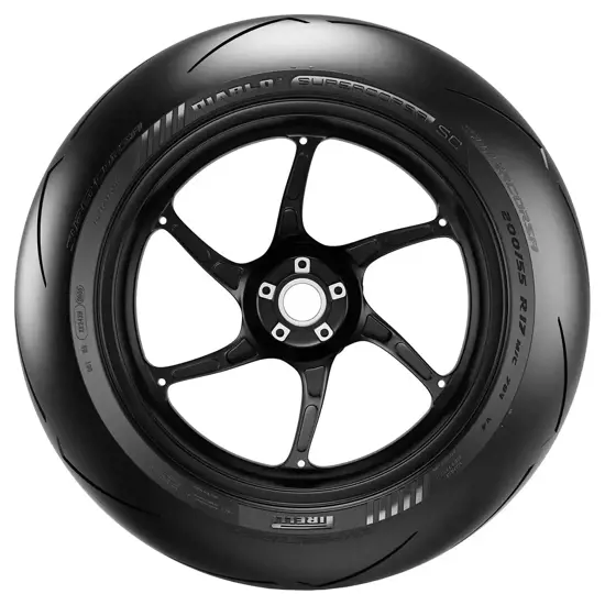 Pirelli 190 55 R17 75V Diablo Supercorsa V4 Rear SC2 M C 15376362
