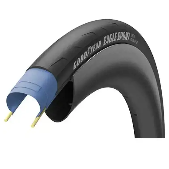 Goodyear 23 622 Eagle Sport 700x25C Faltreifen DYNAMIC_HP Schwarz 15381314