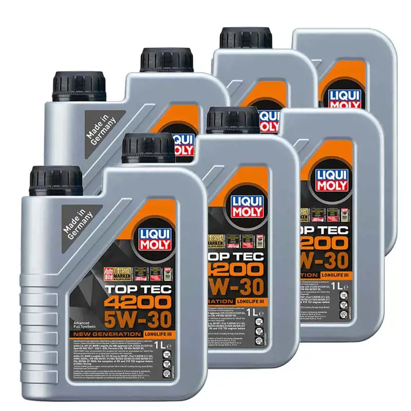 6x1 Litre Liqui Moly Top Tec 4200 5W-30