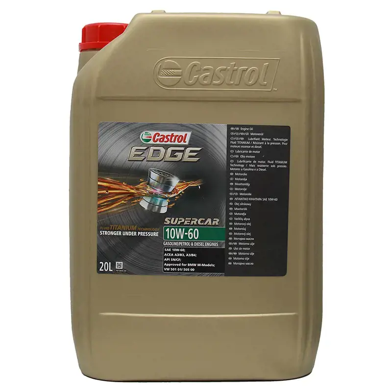 Castrol Edge Fluid Titanium Supercar 10W-60 20 Lit | reifen.com
