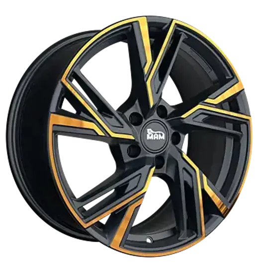 MAM MAM RS5 MATT BLACK FRONT COPPER