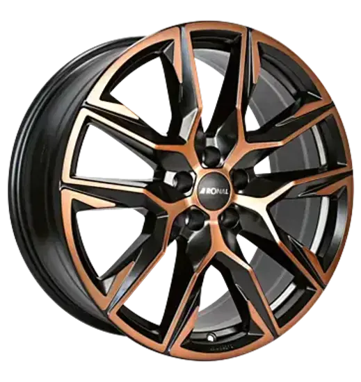 Ronal Ronal R71 JETBLACK-COPPERMATT