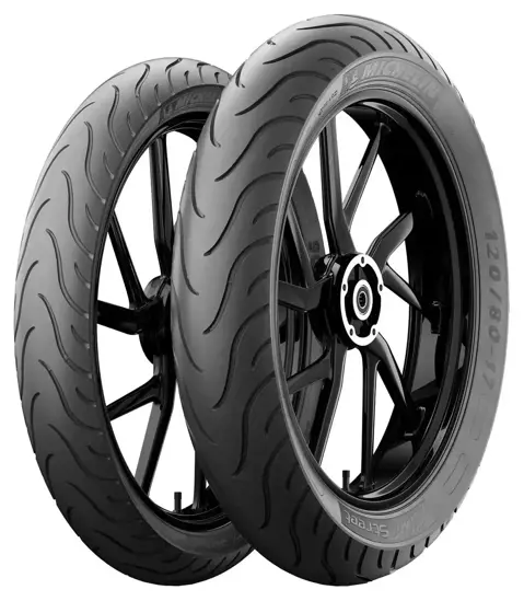MICHELIN 100 70 17 49S TL TT Pilot Street Front M C 15182784