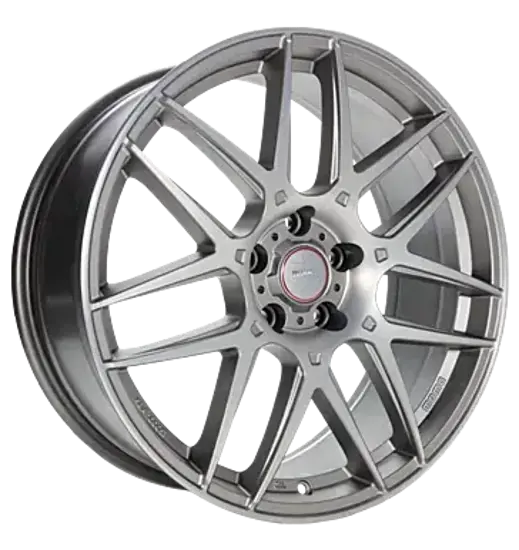 Momo Momo Competizione Titan Silver matt polish