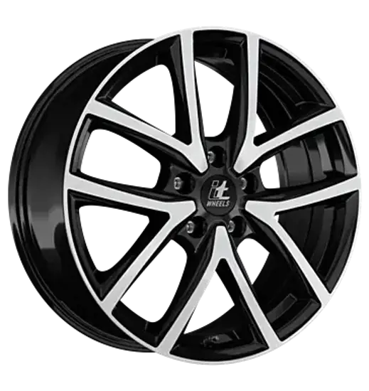 itWheels itWheels Mira GLOSS BLACK POLISHED