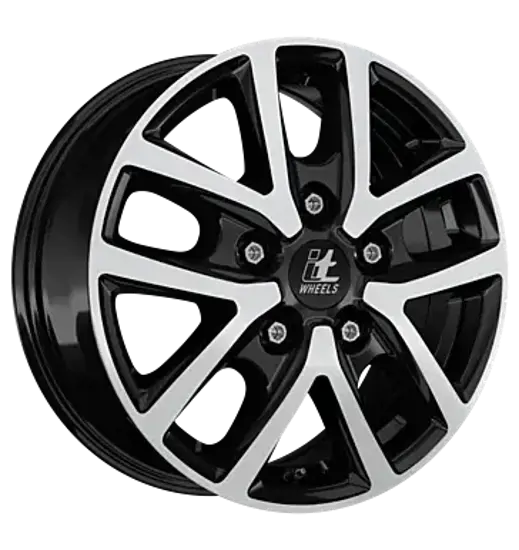 itWheels itWheels Mira Van GLOSS BLACK POLISHED