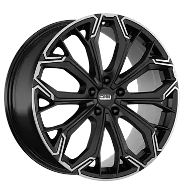 Cms Part Diamond Matt Black C37 8 0X19 5X108 Et45 Mb67 2