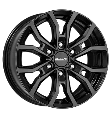 KC black 7 5x19 6x139 7 ET25 MB106 1