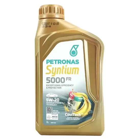 Petronas Petronas Syntium 5000 FR 5W 20 SN 1 Liter 15436257
