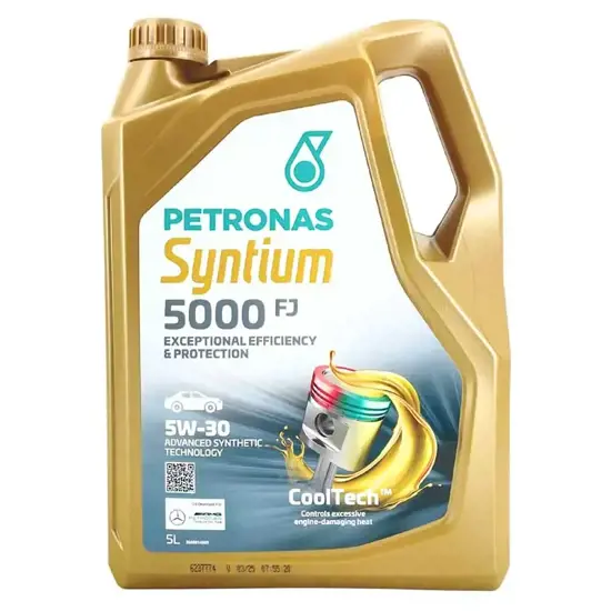 Petronas Petronas Syntium 5000 FJ 5W 30 SN 5 Liter 15436263