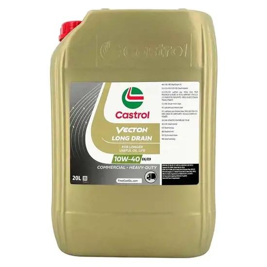 Castrol Castrol Vecton Long Drain 10W 40 E6 E9 20 Liter 15436244