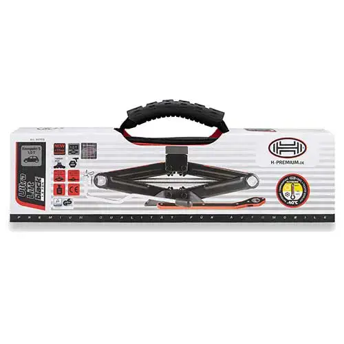 Premium Scherenwagenheber 1,0t "Black Edition"