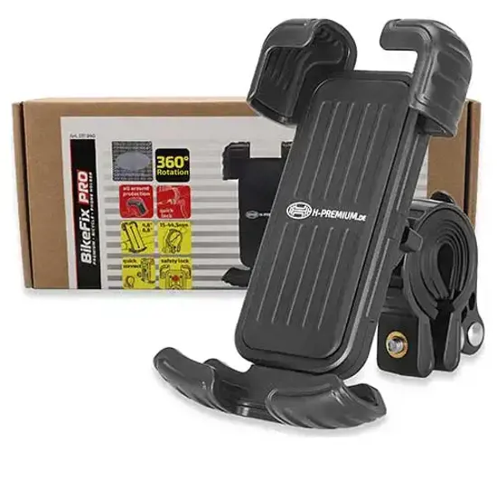 HEYNER BikeFix PRO Premium Telefonhalter fuer Fahrraeder 15397763
