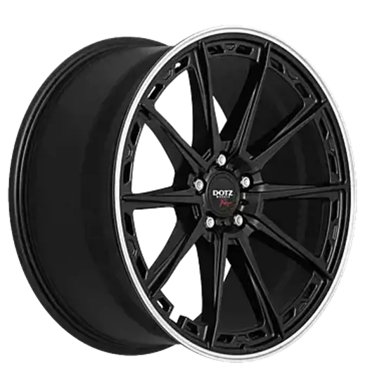 Dotz Dotz Sonoma dark black matt / lip polished