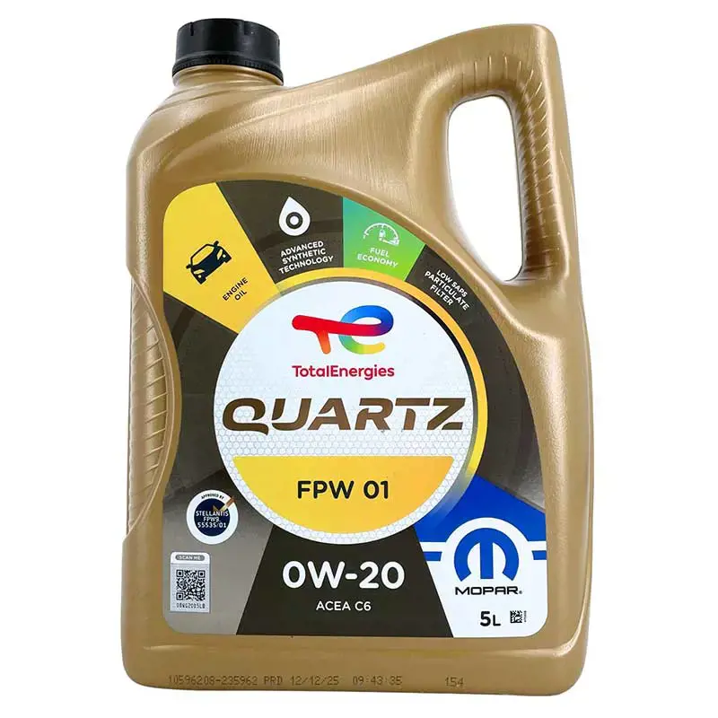 Quartz Mopar FPW01 0W-20 5 Liter
