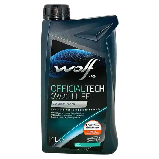 Wolf Lubricants Wolf OfficialTech 0W 20 LL FE 1 Liter 15456576