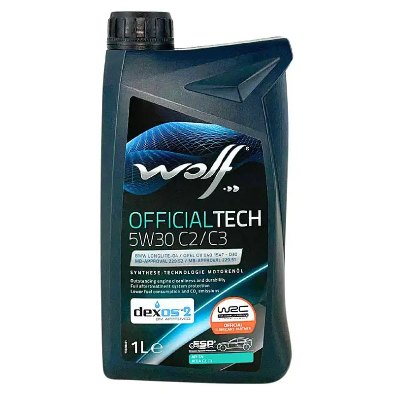 Wolf OfficialTech 5W-30 C2/C3 1 Liter