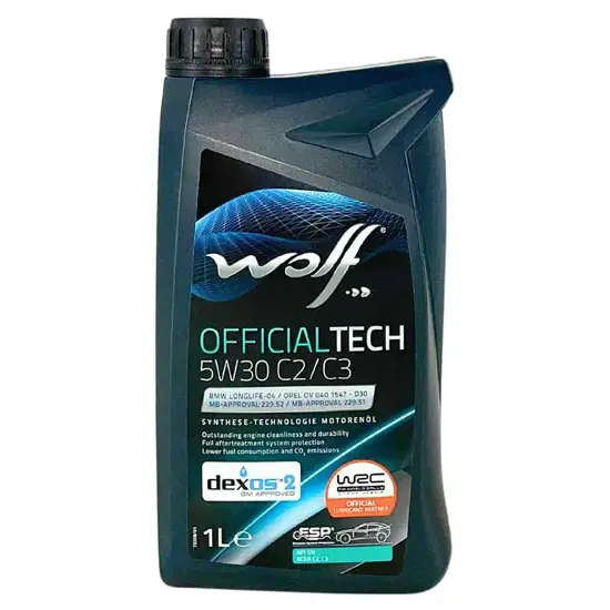 Wolf Lubricants Wolf OfficialTech 5W 30 C2 C3 1 Liter 15456579