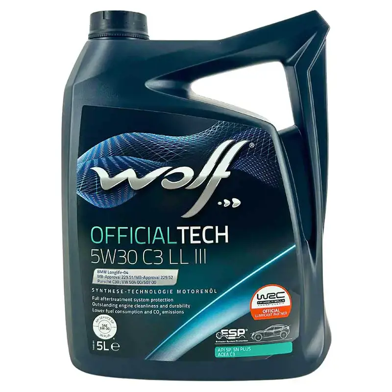Wolf OfficialTech 5W-30 C3 LL III 5 Liter